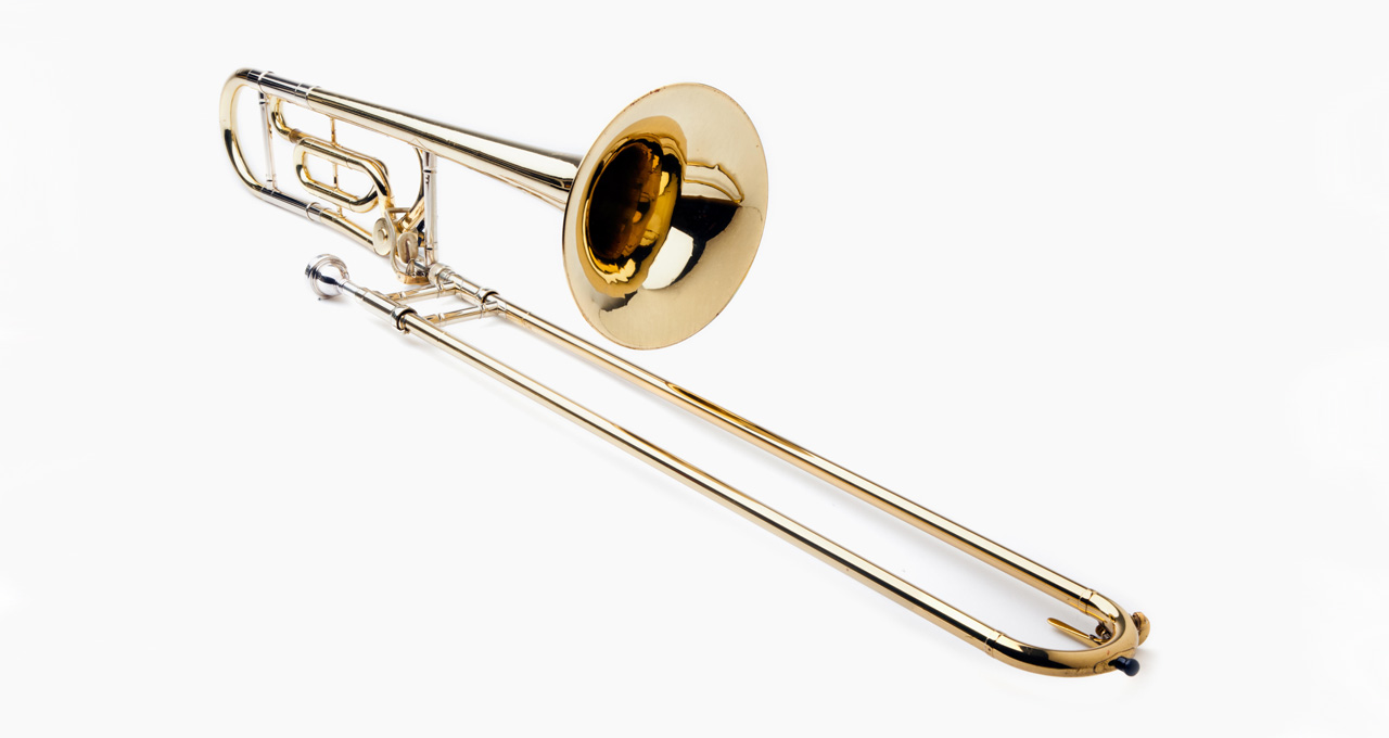 Detail Image Of A Trombone Nomer 8