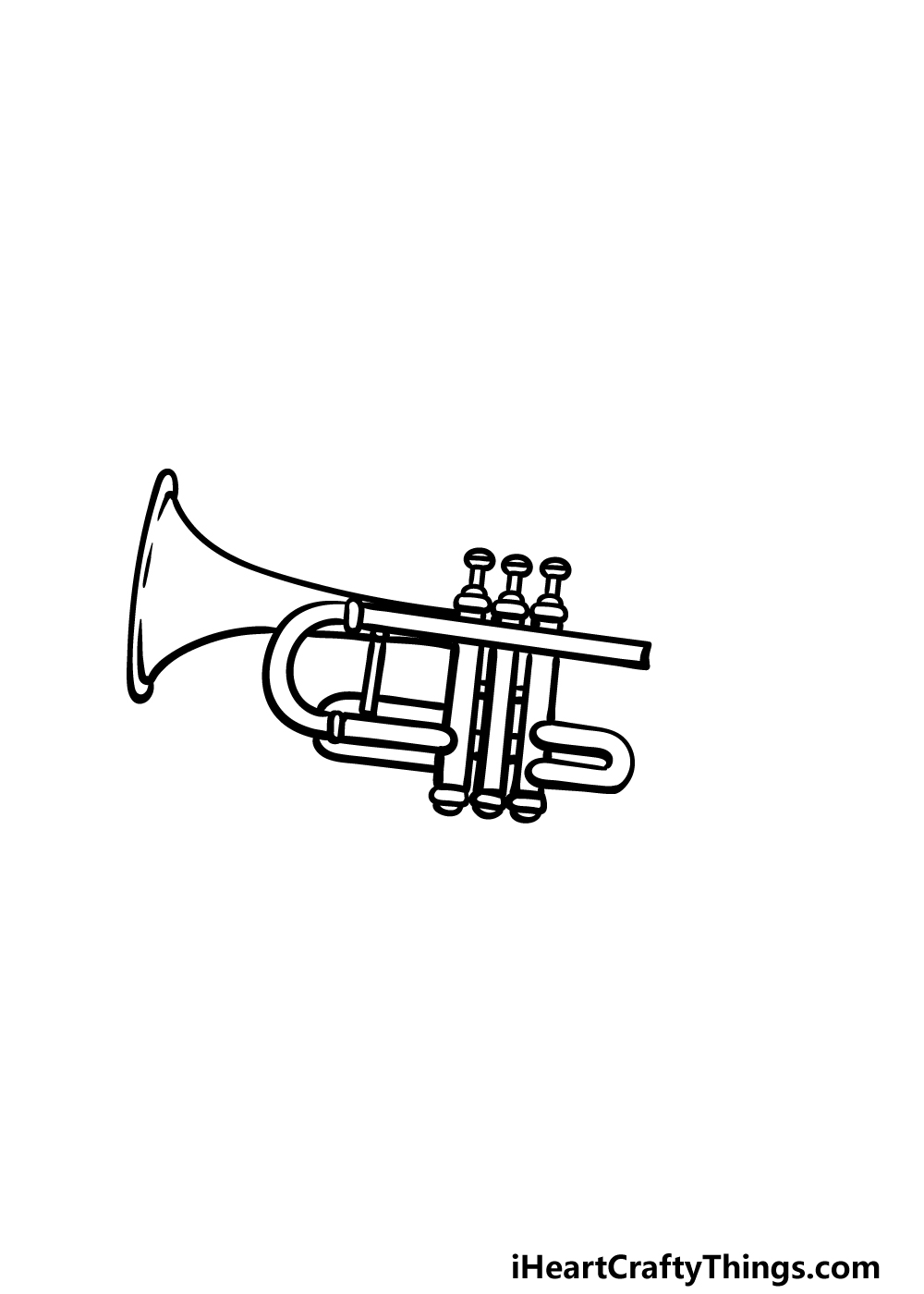 Detail Image Of A Trumpet Nomer 21