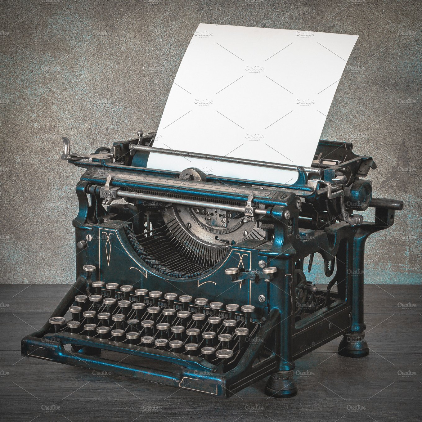 Detail Image Of A Typewriter Nomer 55