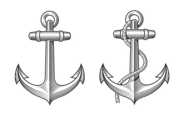 Detail Image Of An Anchor Nomer 18