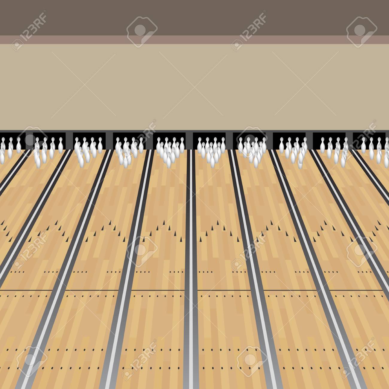 Detail Image Of Bowling Lane Nomer 24