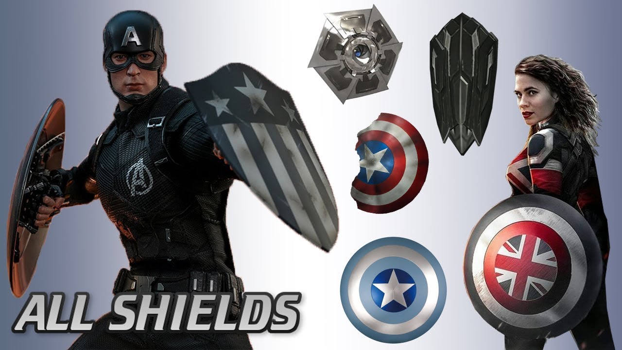 Detail Image Of Captain America Shield Nomer 19