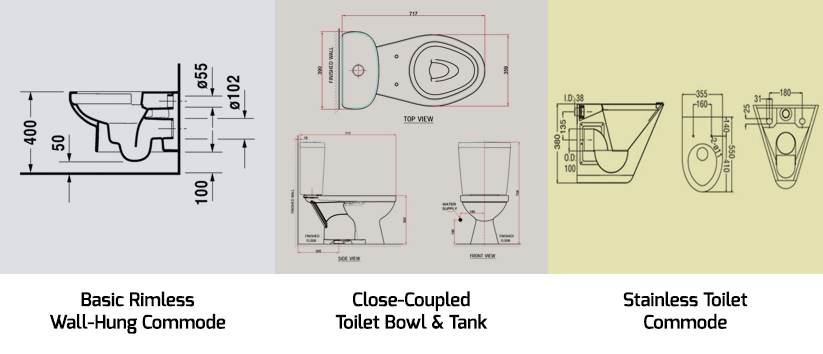 Detail Image Of Commode Nomer 44