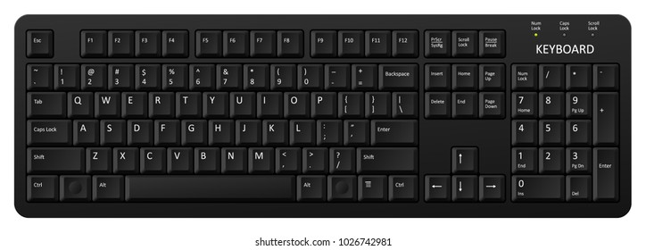 Detail Image Of Computer Keyboard Nomer 11