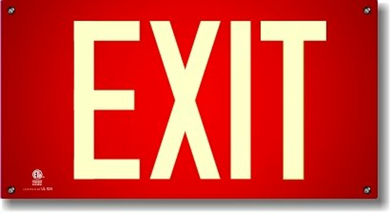 Detail Image Of Exit Sign Nomer 2