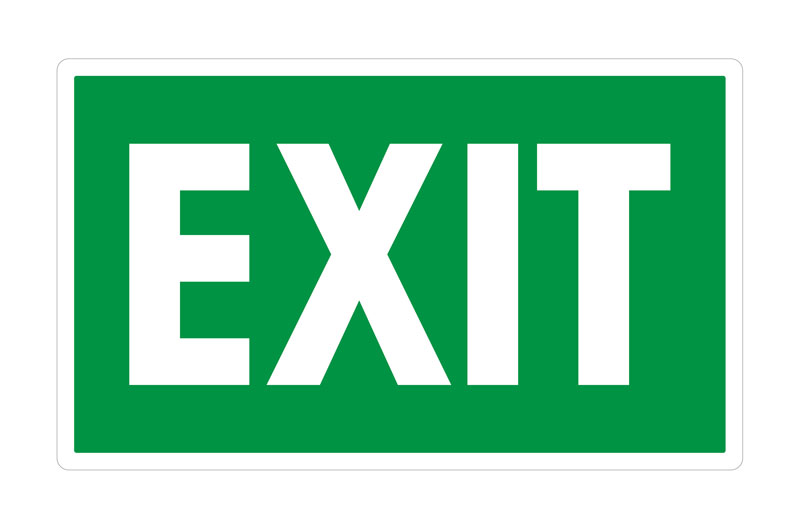 Detail Image Of Exit Sign Nomer 12