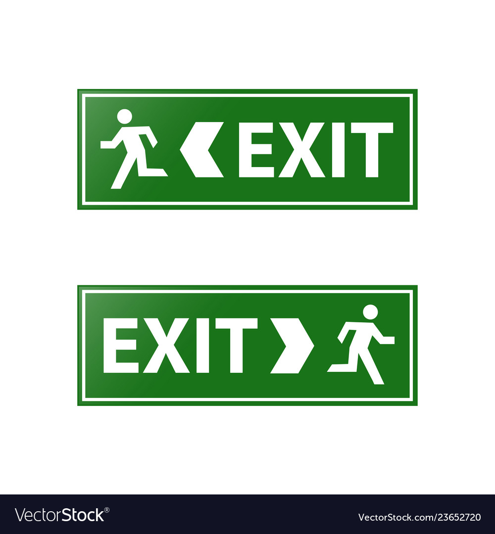 Detail Image Of Exit Sign Nomer 15