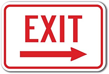 Detail Image Of Exit Sign Nomer 3