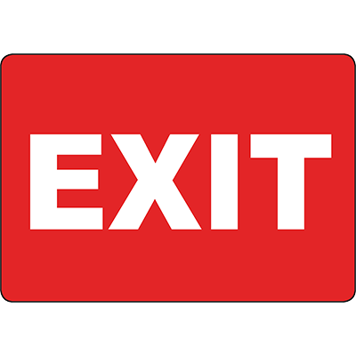 Detail Image Of Exit Sign Nomer 26