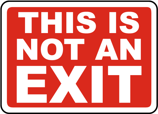 Detail Image Of Exit Sign Nomer 34