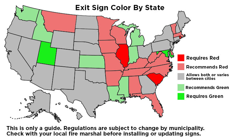 Detail Image Of Exit Sign Nomer 36