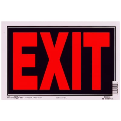 Detail Image Of Exit Sign Nomer 54