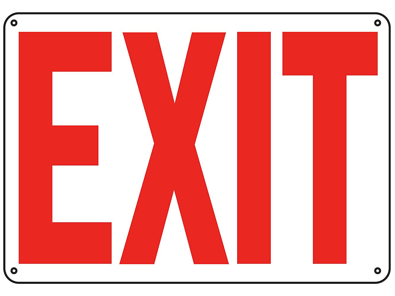 Detail Image Of Exit Sign Nomer 7