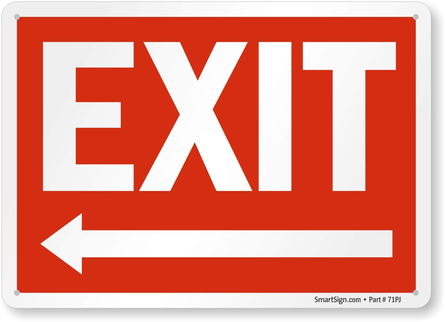 Detail Image Of Exit Sign Nomer 8