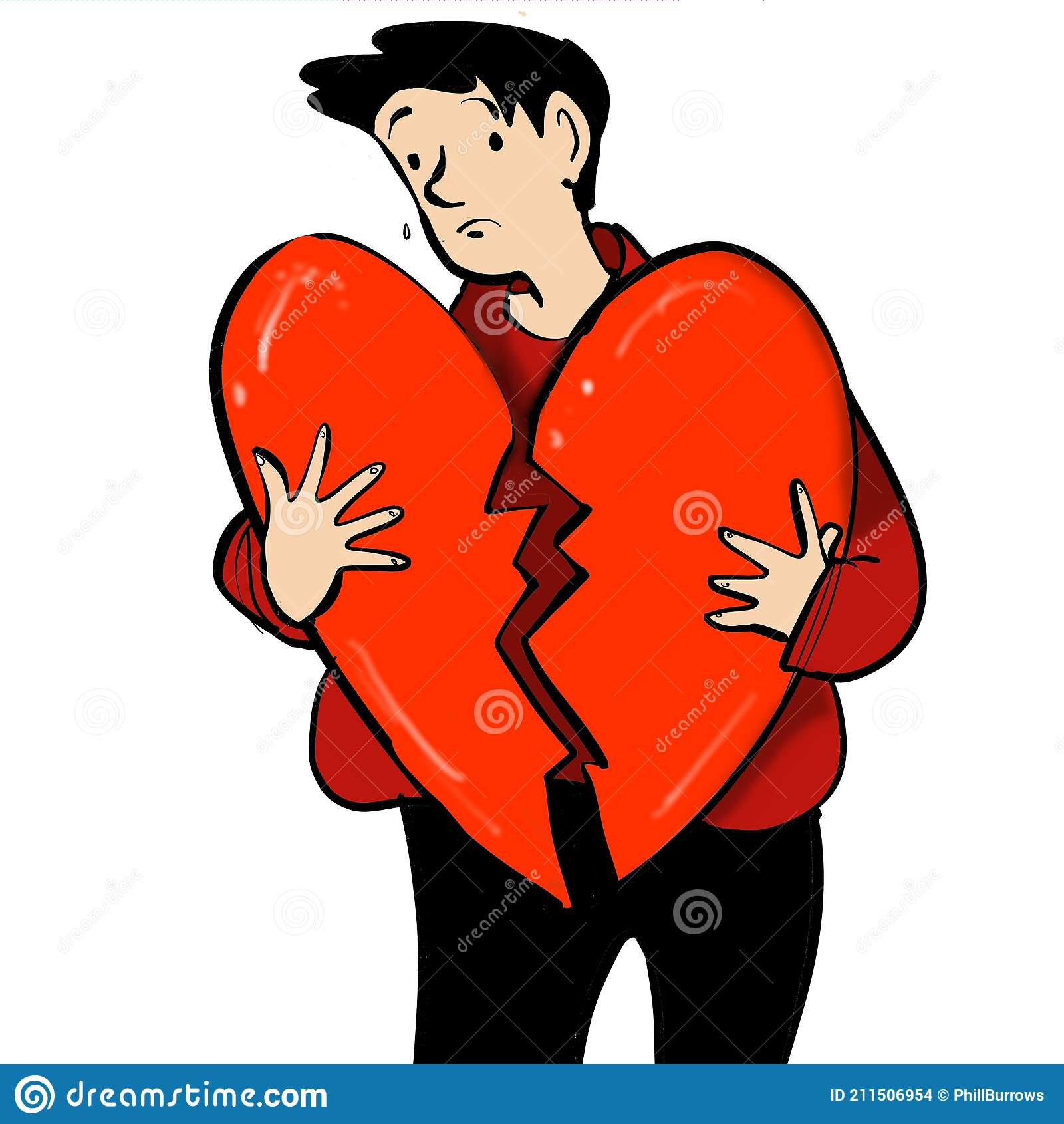 Detail Image Of Heart Broken Nomer 12