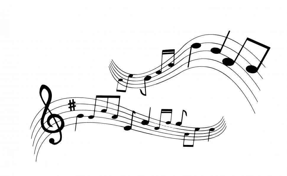 Detail Image Of Music Notes Nomer 36