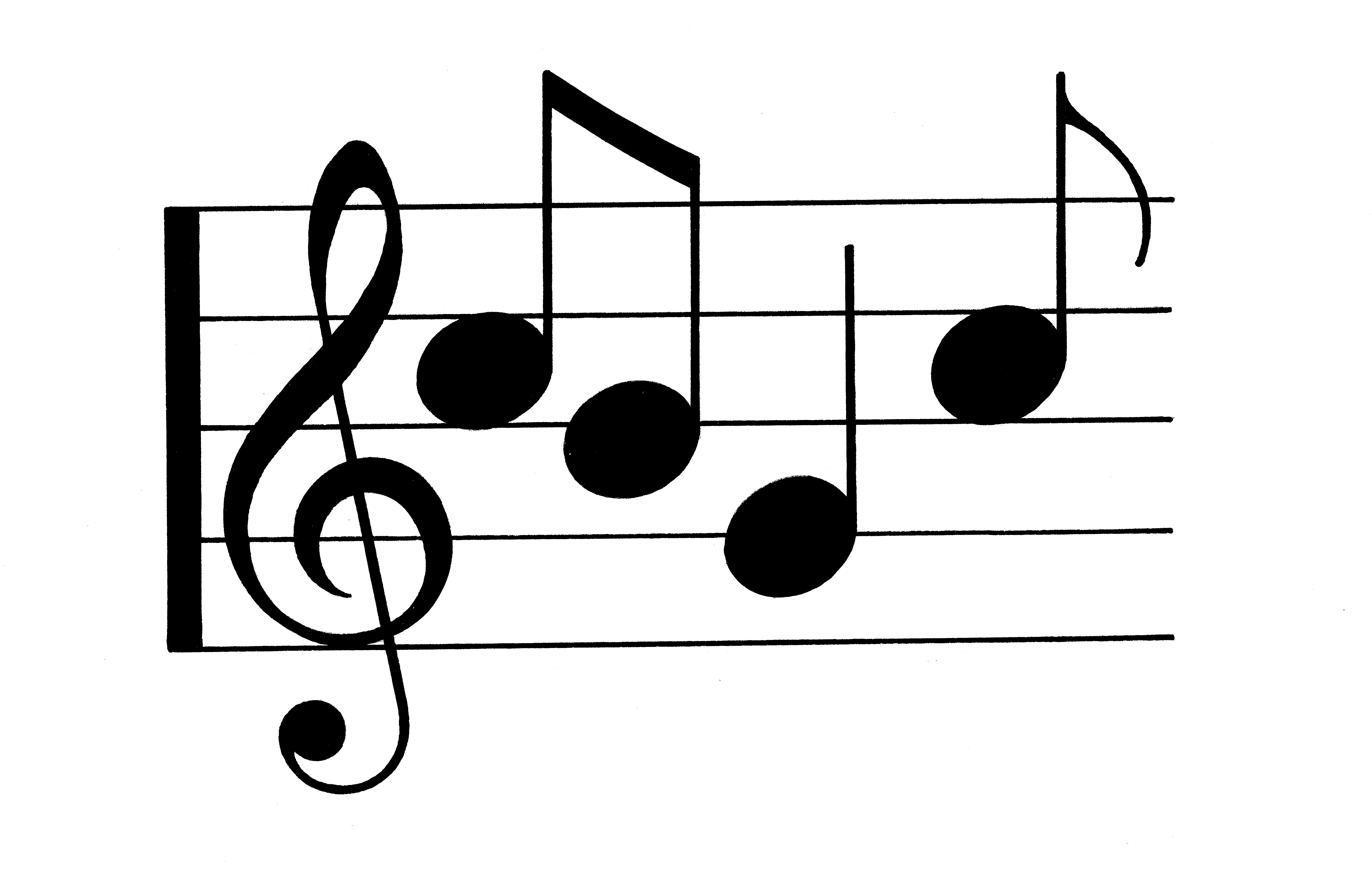 Detail Image Of Musical Notes Nomer 9