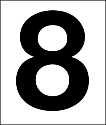 Download Image Of Number 8 Nomer 16