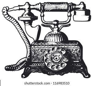 Detail Image Of Old Telephone Nomer 57