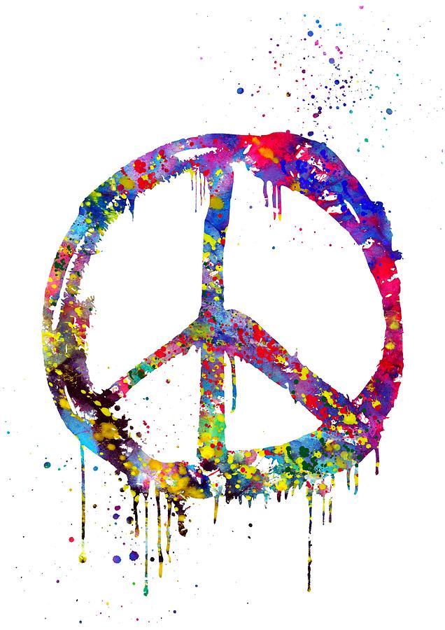 Detail Image Of Peace Sign Nomer 41