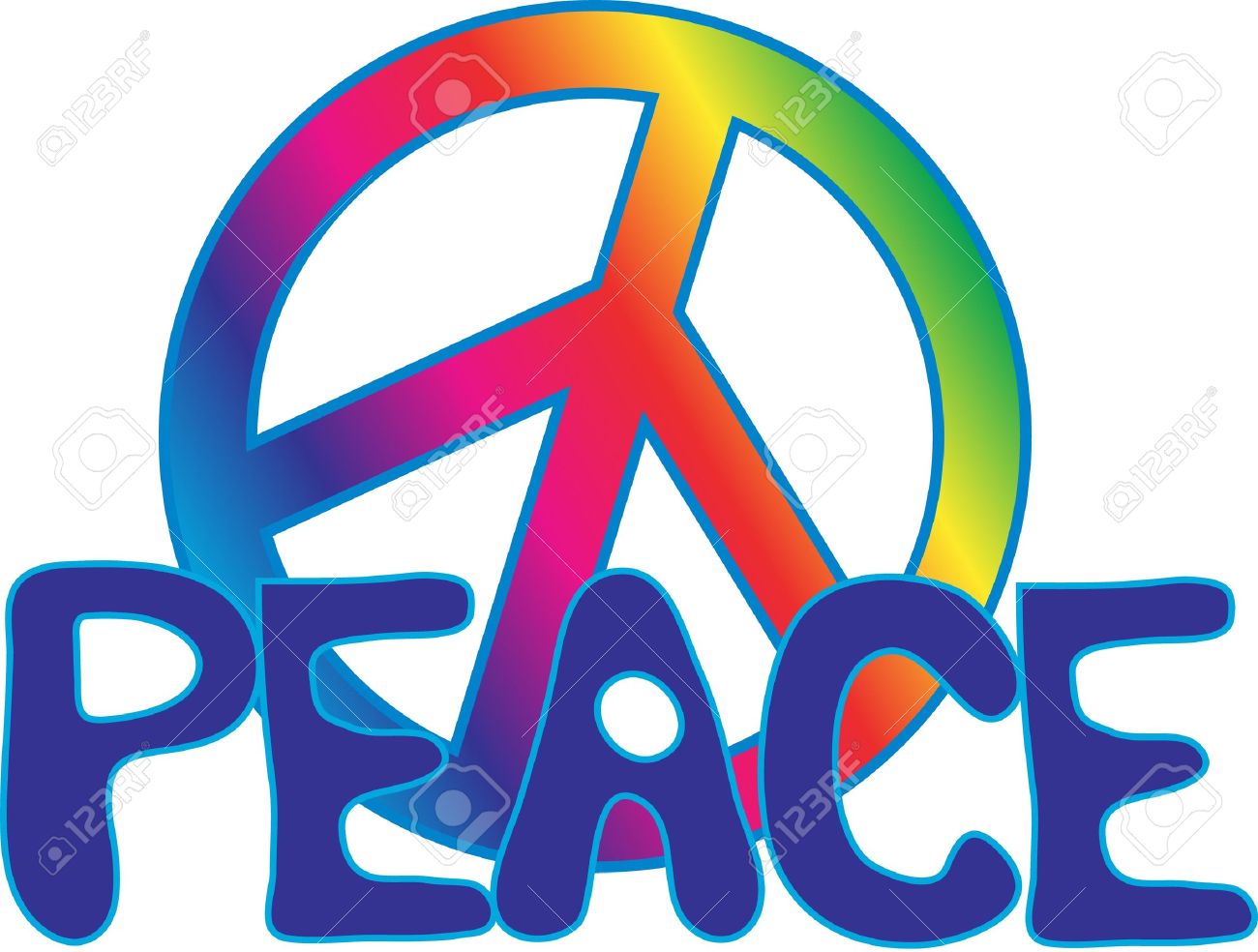 Detail Image Of Peace Sign Nomer 47