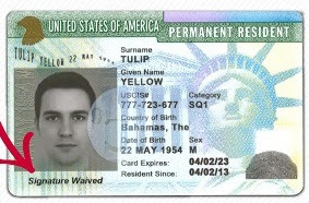 Detail Image Of Permanent Resident Card Nomer 22