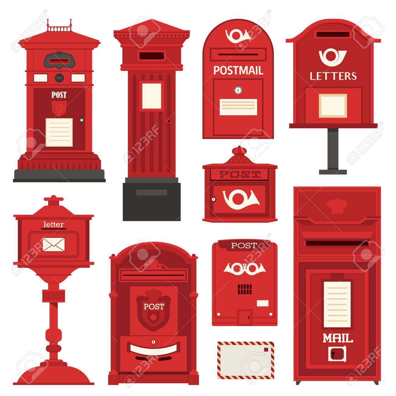 Detail Image Of Post Box Nomer 25