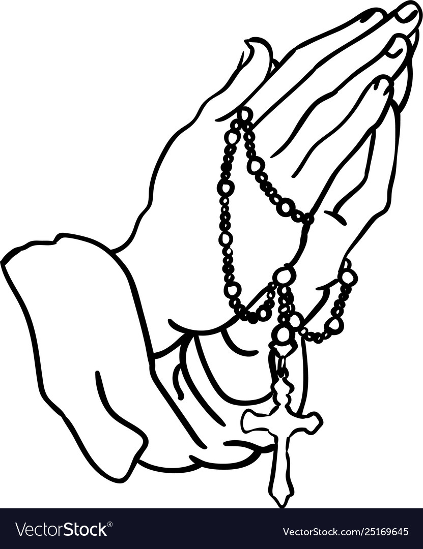 Detail Image Of Praying Hands Nomer 16