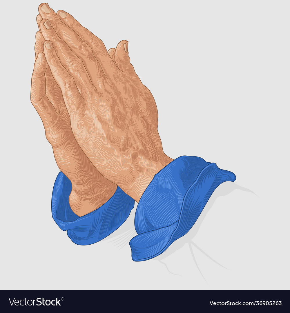 Detail Image Of Praying Hands Nomer 36
