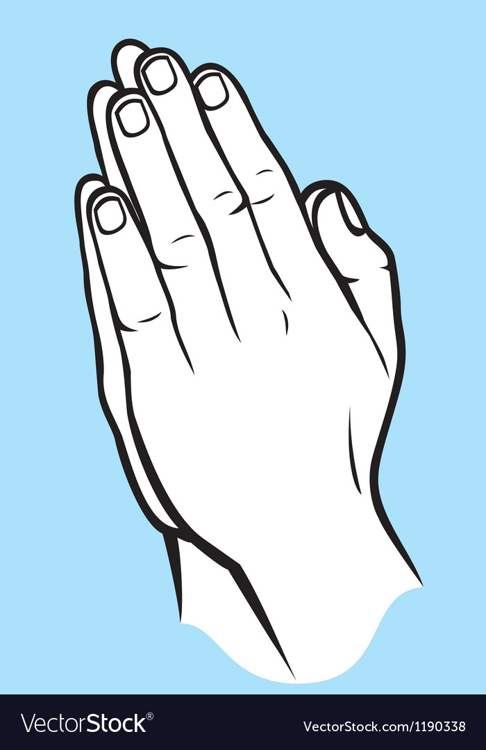 Detail Image Of Praying Hands Nomer 9