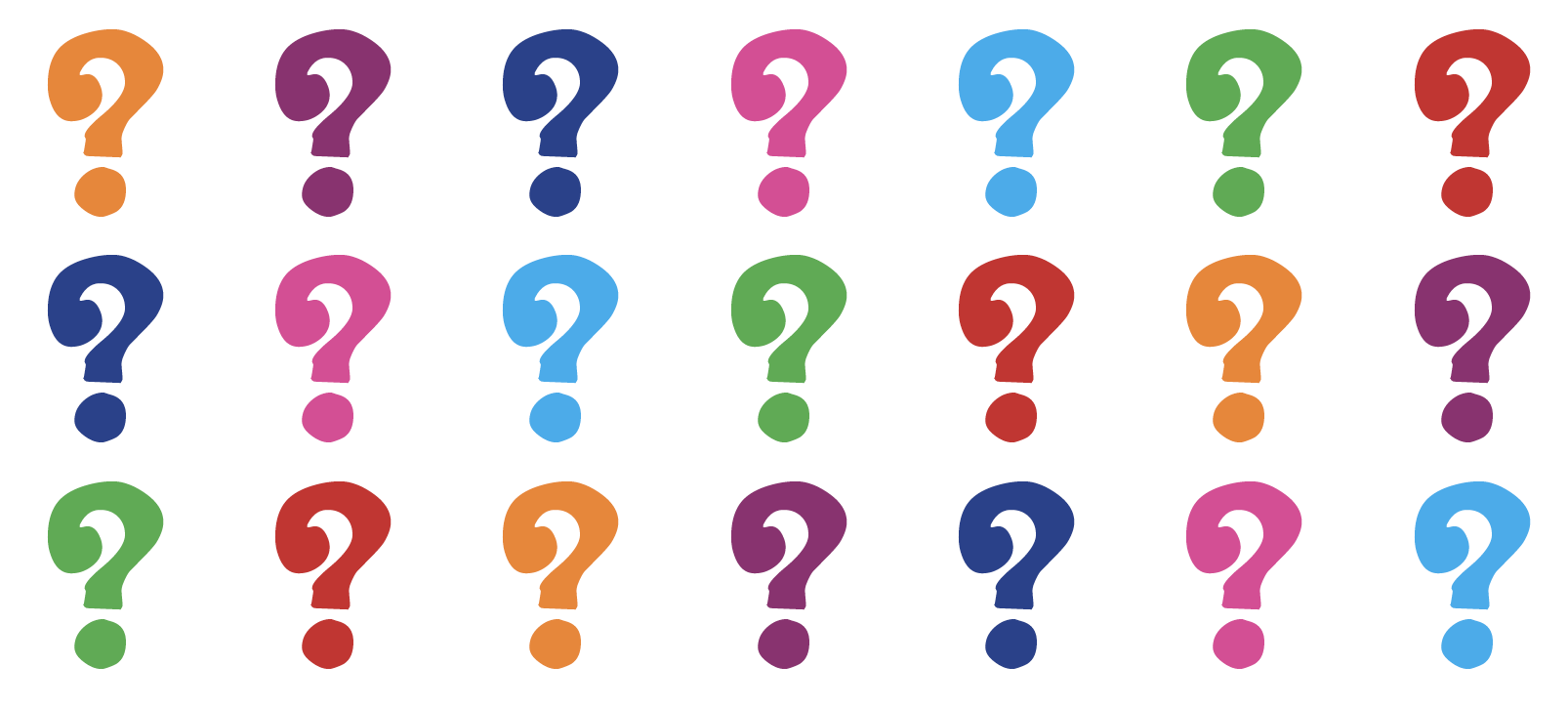Detail Image Of Question Marks Nomer 2