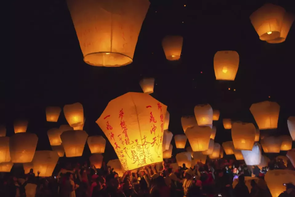 Detail Image Of Sky Lantern Nomer 17