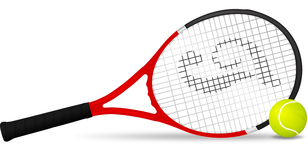Detail Image Of Tennis Racket And Ball Nomer 39