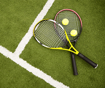 Detail Image Of Tennis Racket And Ball Nomer 49