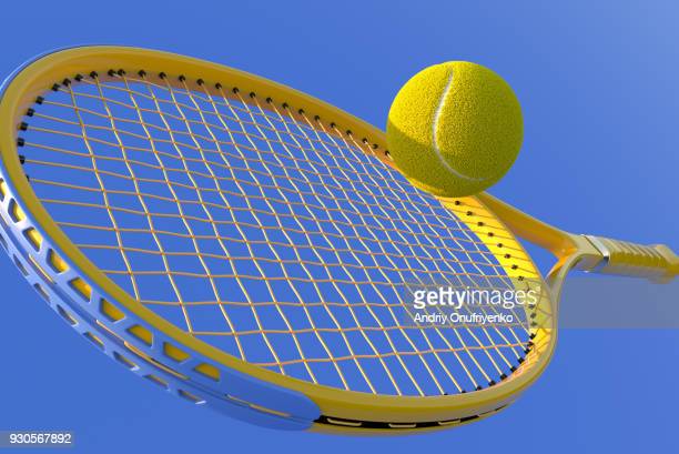 Detail Image Of Tennis Racket And Ball Nomer 53