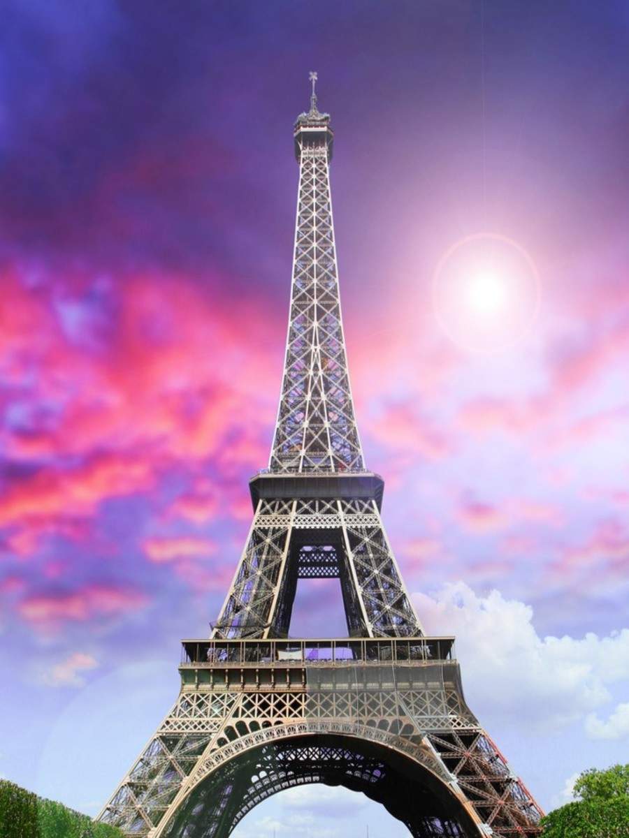 Detail Image Of The Eiffel Tower Nomer 29