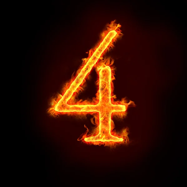 Detail Image Of The Number 4 Nomer 18