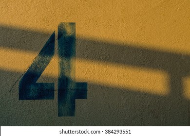 Detail Image Of The Number 4 Nomer 51