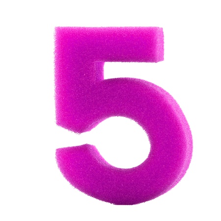 Detail Image Of The Number 5 Nomer 23