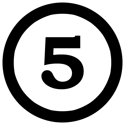 Detail Image Of The Number 5 Nomer 27