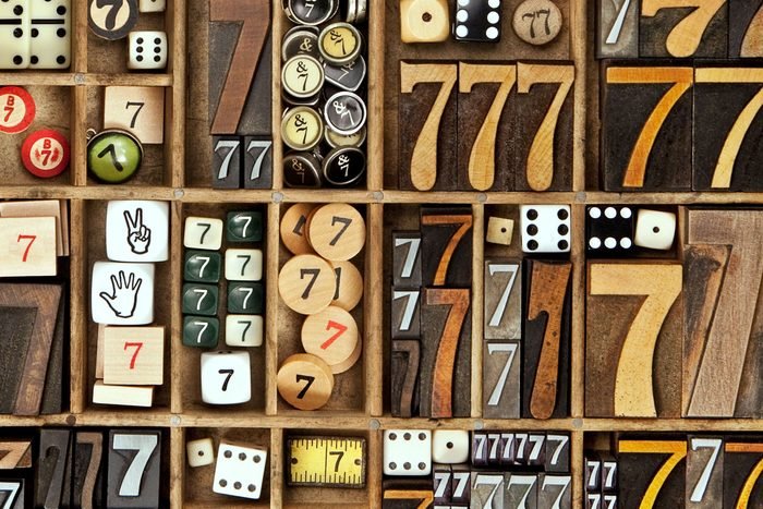 Detail Image Of The Number 7 Nomer 20
