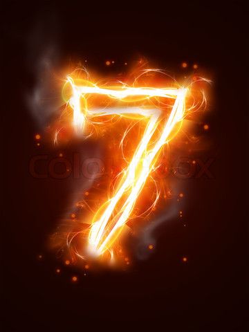 Detail Image Of The Number 7 Nomer 21
