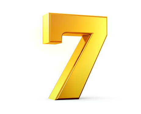 Detail Image Of The Number 7 Nomer 3