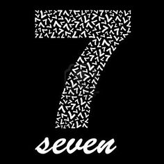 Detail Image Of The Number 7 Nomer 29