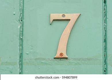 Detail Image Of The Number 7 Nomer 37