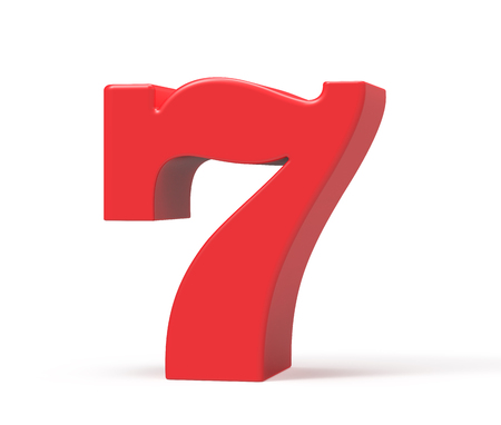 Detail Image Of The Number 7 Nomer 4