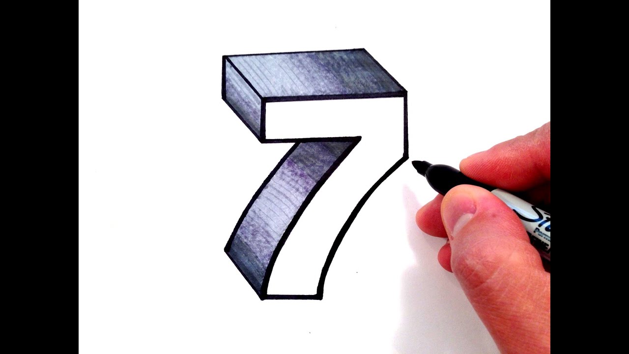 Detail Image Of The Number 7 Nomer 44