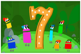 Detail Image Of The Number 7 Nomer 55