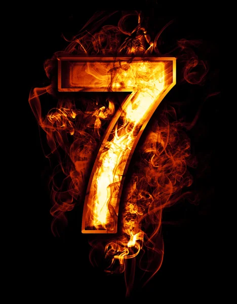 Detail Image Of The Number 7 Nomer 7