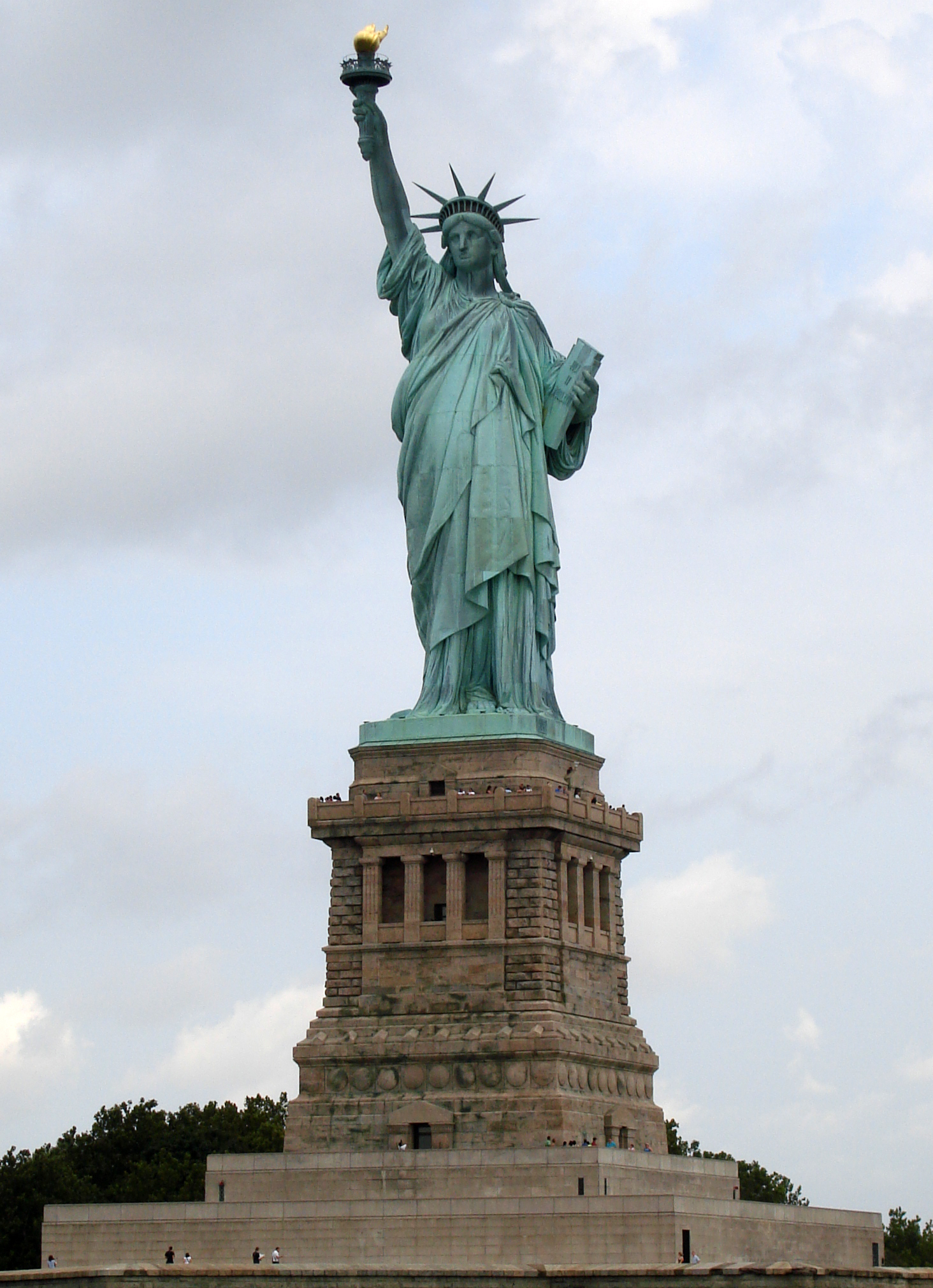 Detail Image Of The Statue Of Liberty Nomer 11